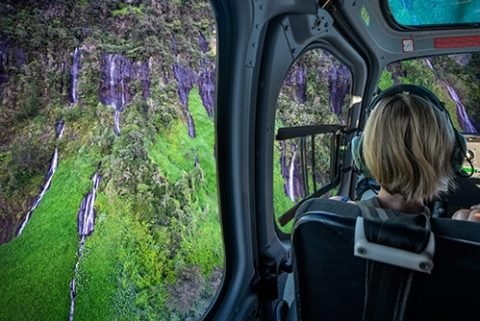 circuit le grandiose survol de l'île de la Réunion en hélicoptère