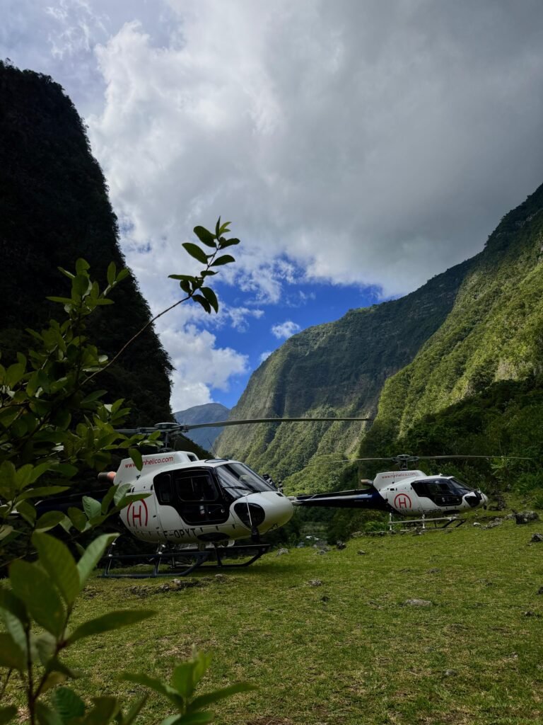 vol prive en helicopère réunion