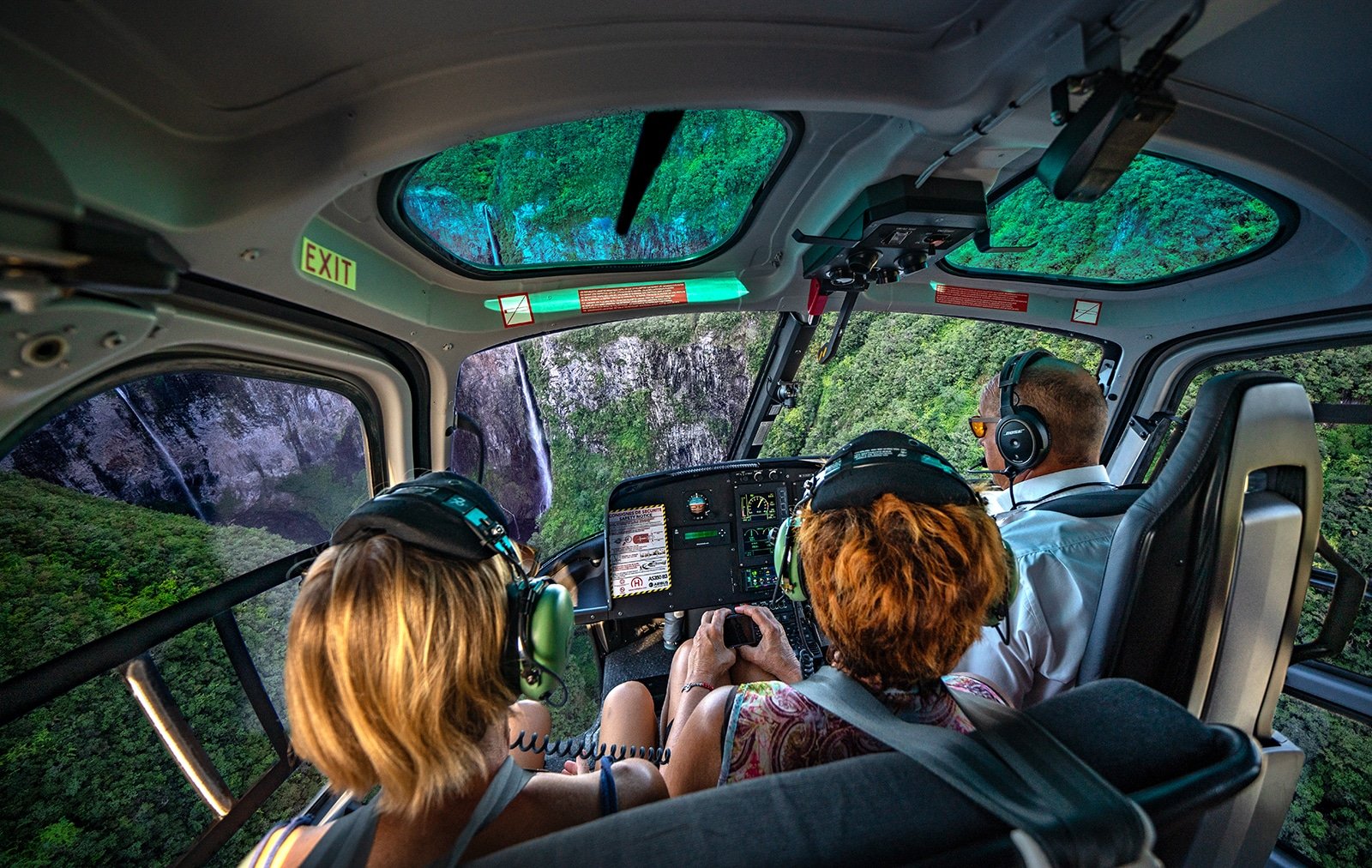 Run helico Réunion